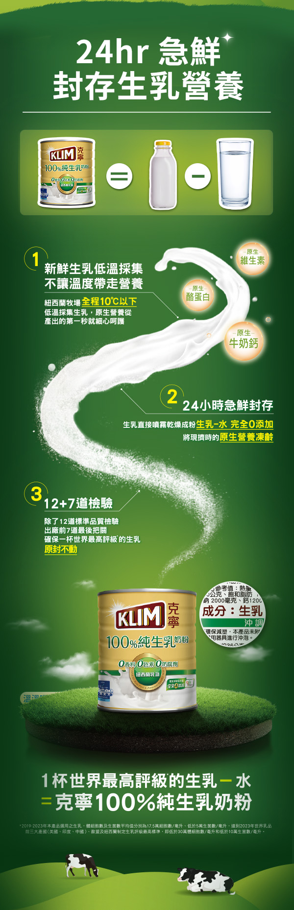 24小時急鮮封存不讓溫度帶走營養