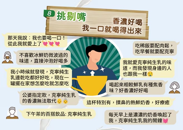 挑惕嘴 香濃好喝，我一口就能喝得出來